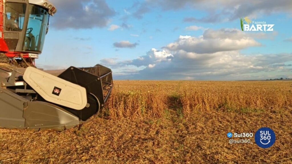 Colheita da soja se aproxima do final em quase todo o Rio Grande do Sul