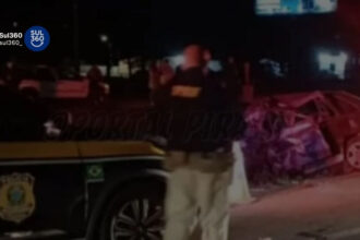 Colisão frontal mata homem de 50 anos na BR-116, em Turuçu