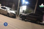 Colisão frontal envolve dois veículos no bairro Santa Marta, em Camaquã