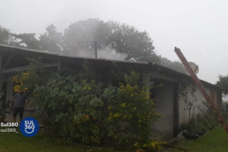 Incêndio atinge residência no interior de Sentinela do Sul