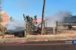 Incêndio destrói casas, caminhão e deixa um homem morto em Cristal