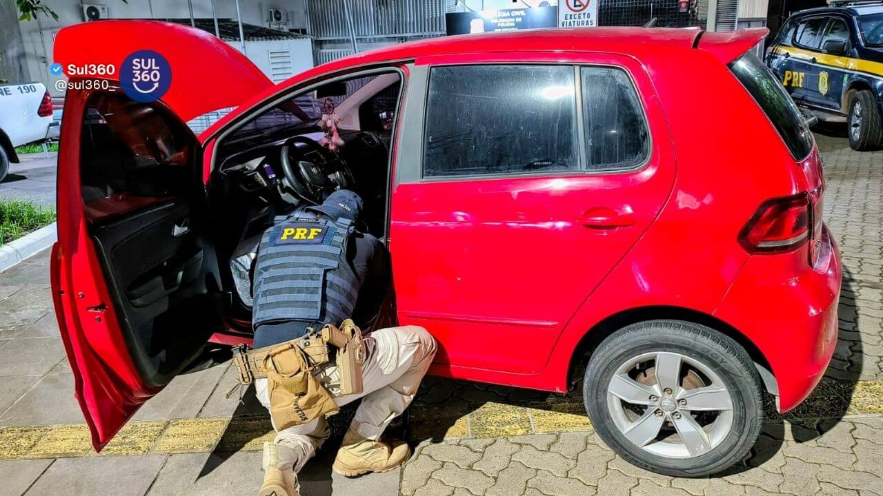Morador de Barra do Ribeiro é preso com carro clonado em Guaíba
