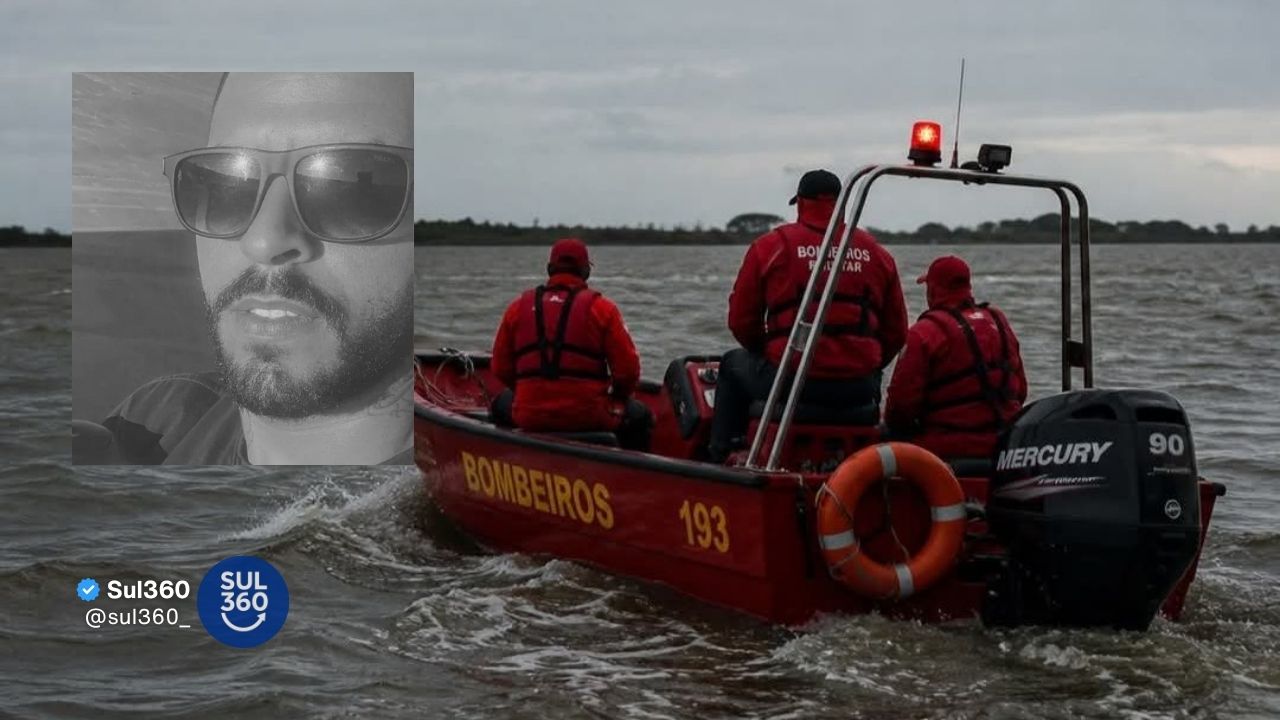 Naufrágio na Lagoa dos Patos deixa um morto e três desaparecidos em Pelotas