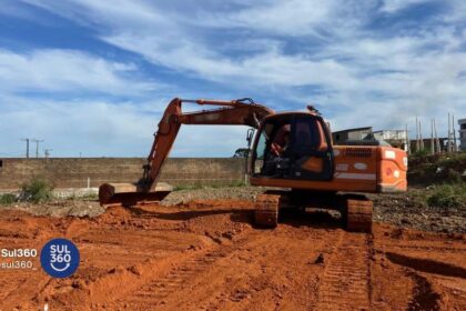 Prefeitura prepara terreno para ampliar Cemitério Bom Pastor, em Camaquã