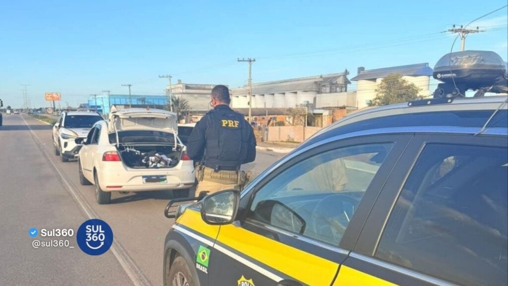 Quadrilha que cometeu furto em Rio Grande é presa em Camaquã