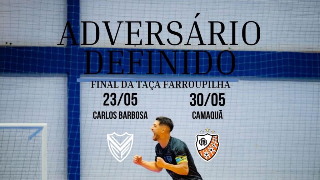 Vélez enfrenta a ACBF na grande final da Taça Farroupilha Metroserra
