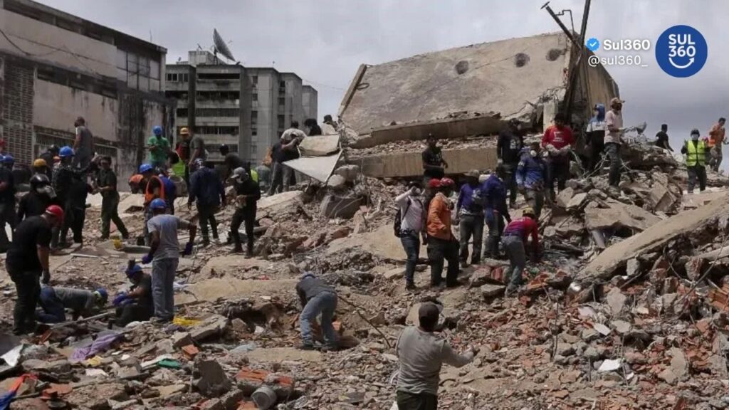 Número de mortos por terremotos na Venezuela sobe para quase 1500 pessoas