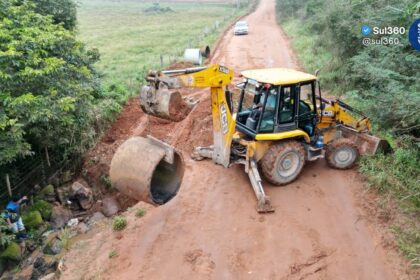 Infraestrutura Rural realiza melhorias em estradas e pontes do interior de Camaquã