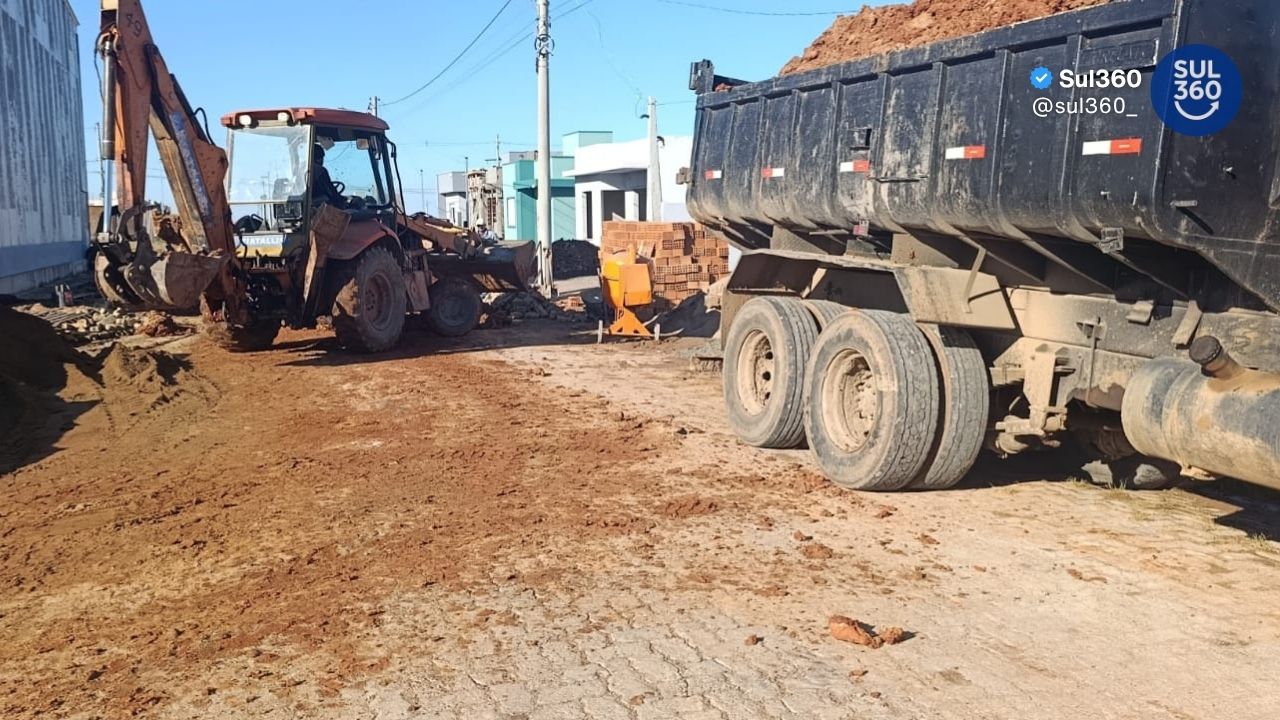 Prefeitura de Camaquã realiza recuperação do calçamento no bairro Planejado Pires