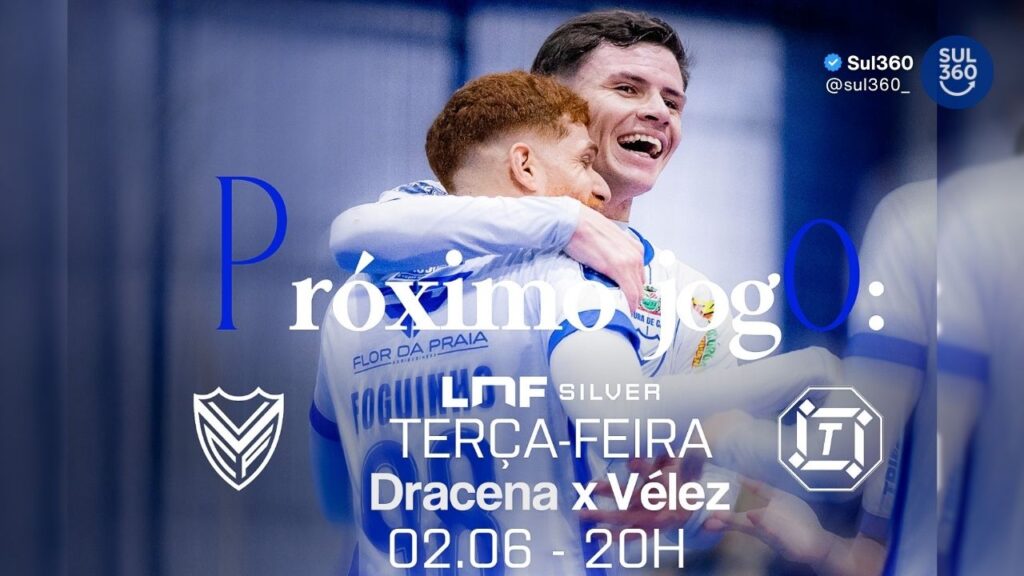 Vélez Camaquã enfrenta o Dracena em busca de manter liderança isolada da LNF Silver