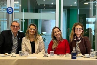 Lideranças da ACIC Camaquã participam de reunião da Federasul nesta quarta-feira