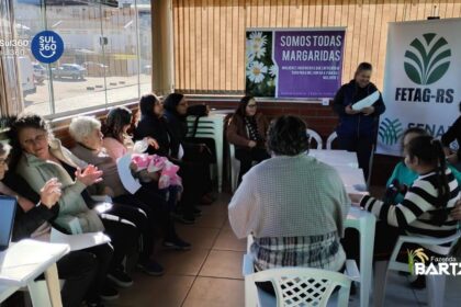 Alimentação saudável e fortalecimento das mulheres rurais pautam encontro em Barão do Triunfo