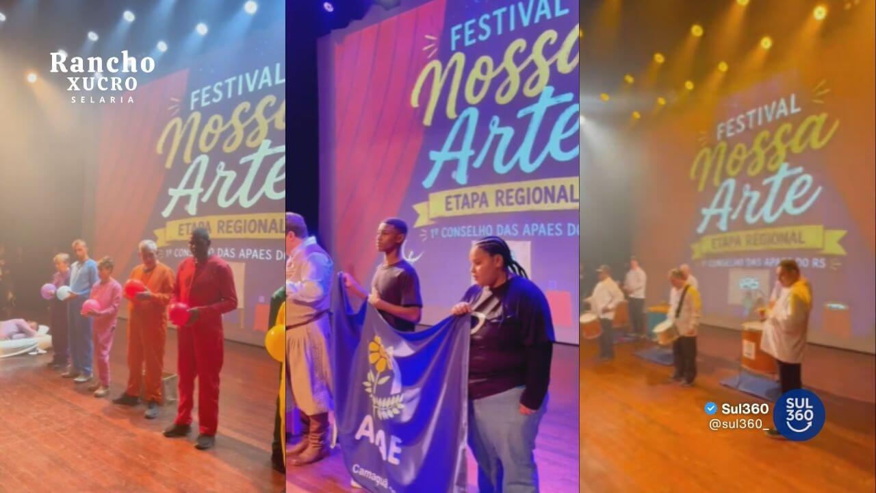 APAE promove festival Nossa Arte e transforma Camaquã em palco de inclusão e talento