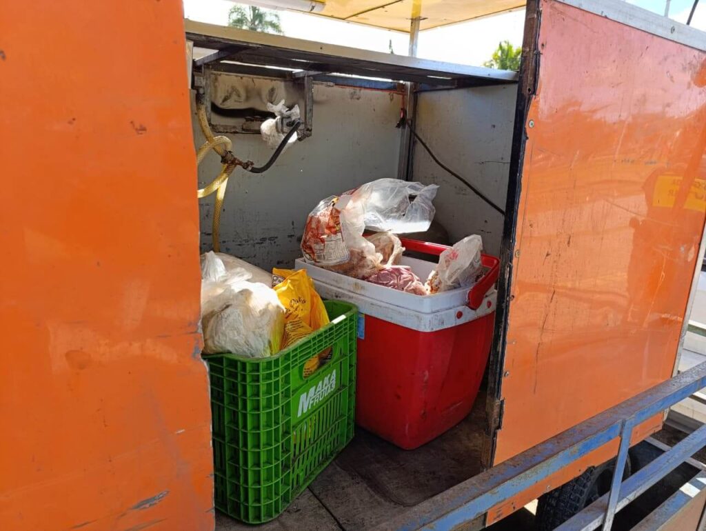 Ação conjunta identifica expositor irregular com produtos impróprios na Prainha