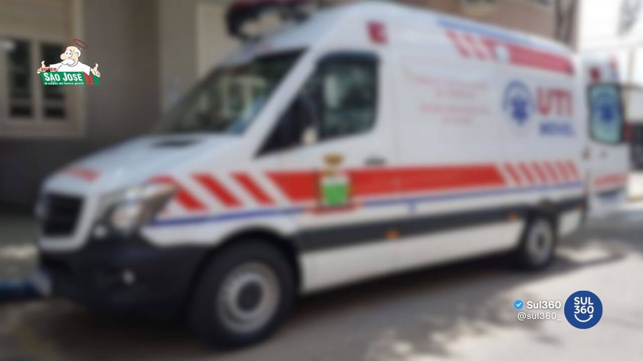 Idosa é atropelada por motocicleta no Centro de Camaquã