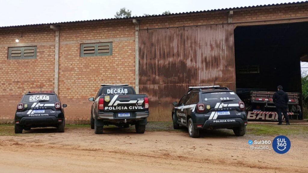Operação investiga furtos de tabaco em Cerro Grande do Sul e Sentinela do Sul