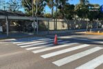 Faixas de pedestres começam a ser revitalizadas na Avenida José Loureiro da Silva