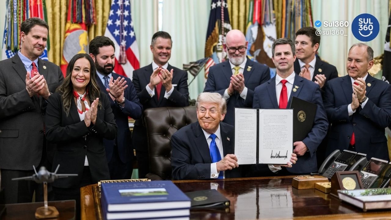 Trump volta a ameaçar Dinamarca e ordena suspensão do comércio com a Espanha