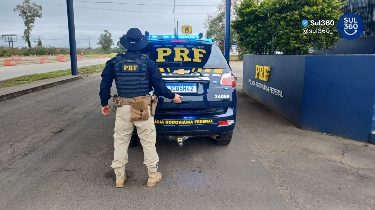 PRF prende foragido da Justiça com documentos falsos na BR-290, em Eldorado do Sul