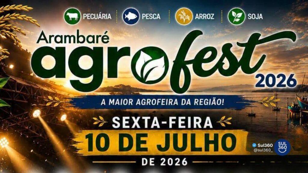 Agrofest 2026 terá dois dias de shows e programação intensa em Arambaré