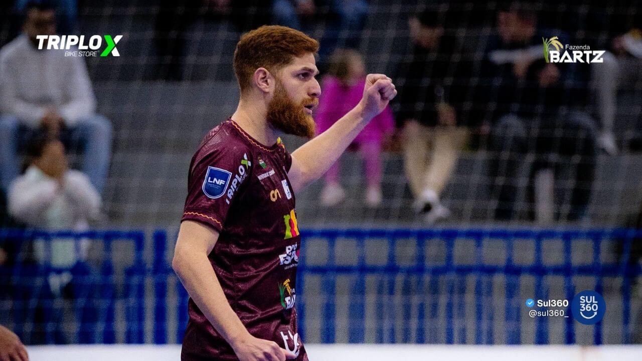 Camaquã Futsal estreia nova identidade com goleada sobre o Balsas na LNF Silver