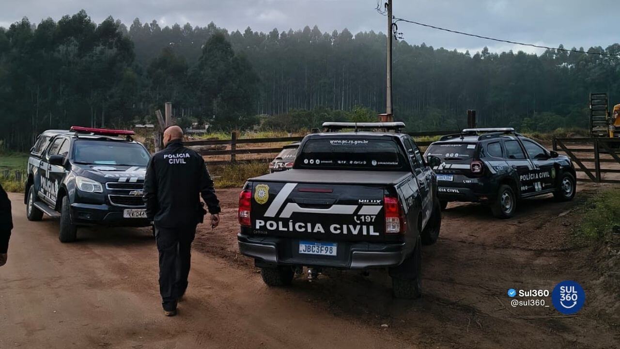 Foragido por furto é preso pela Polícia Civil em Amaral Ferrador
