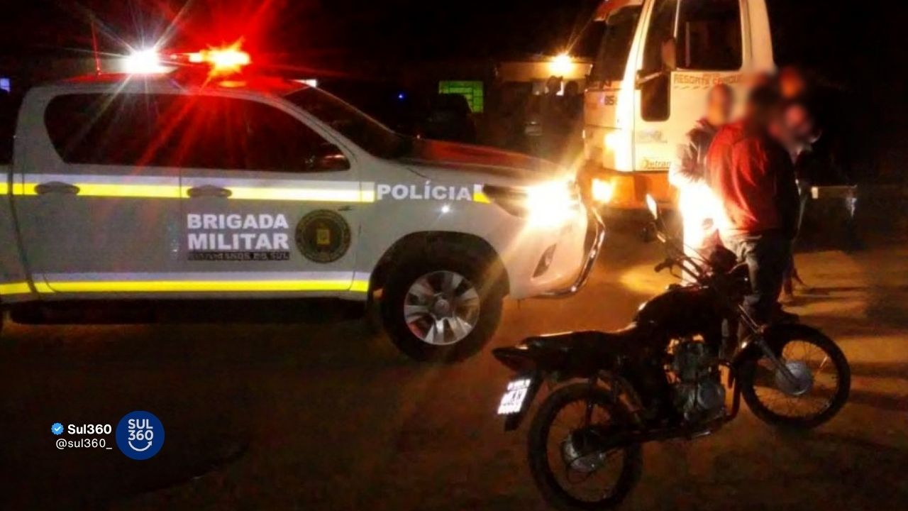 Homem é preso e motocicleta de vítima de homicídio é encontrada em Camaquã