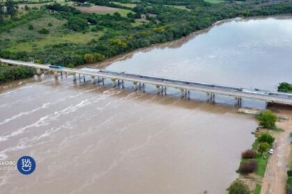 nível do Rio Camaquã segue em elevação