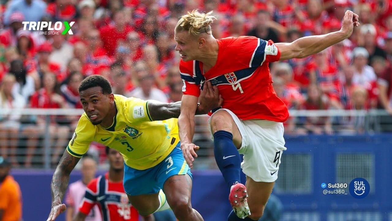 Haaland marca duas vezes e Noruega elimina Brasil da Copa do Mundo