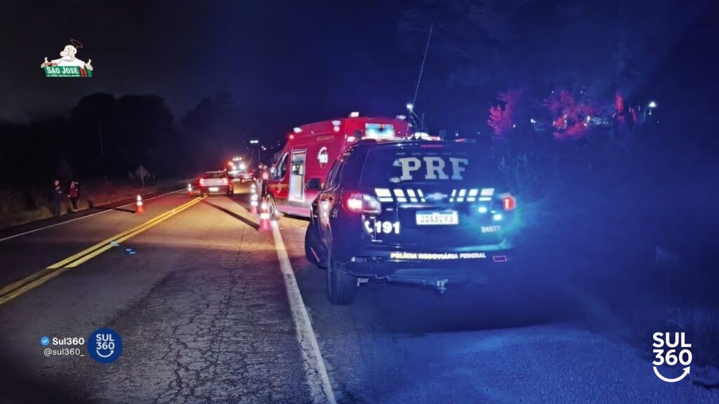 Camaquense morre e quatro ficam feridos em acidente na BR-116