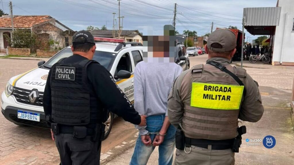 Homem é preso após descumprir medidas protetivas e ameaçar policiais em Tapes