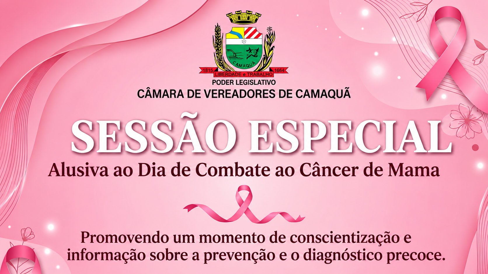 Sessão Especial Outubro Rosa